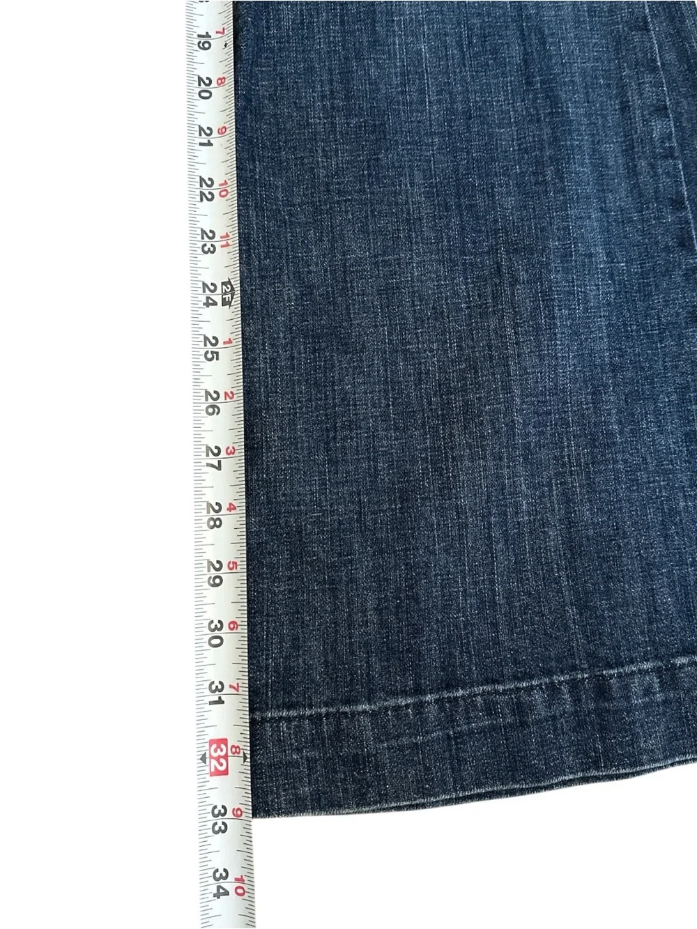 THE LIMITED Embroidered Wide Leg Flare Jeans Women’s Size 12 Y2K Boho